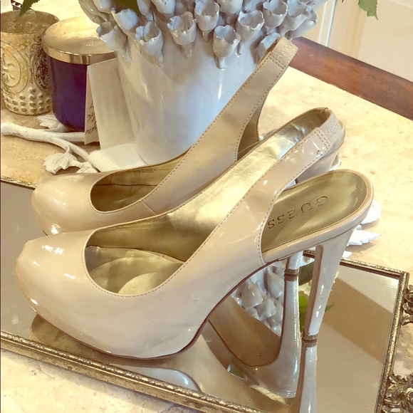 guess slingback pumps